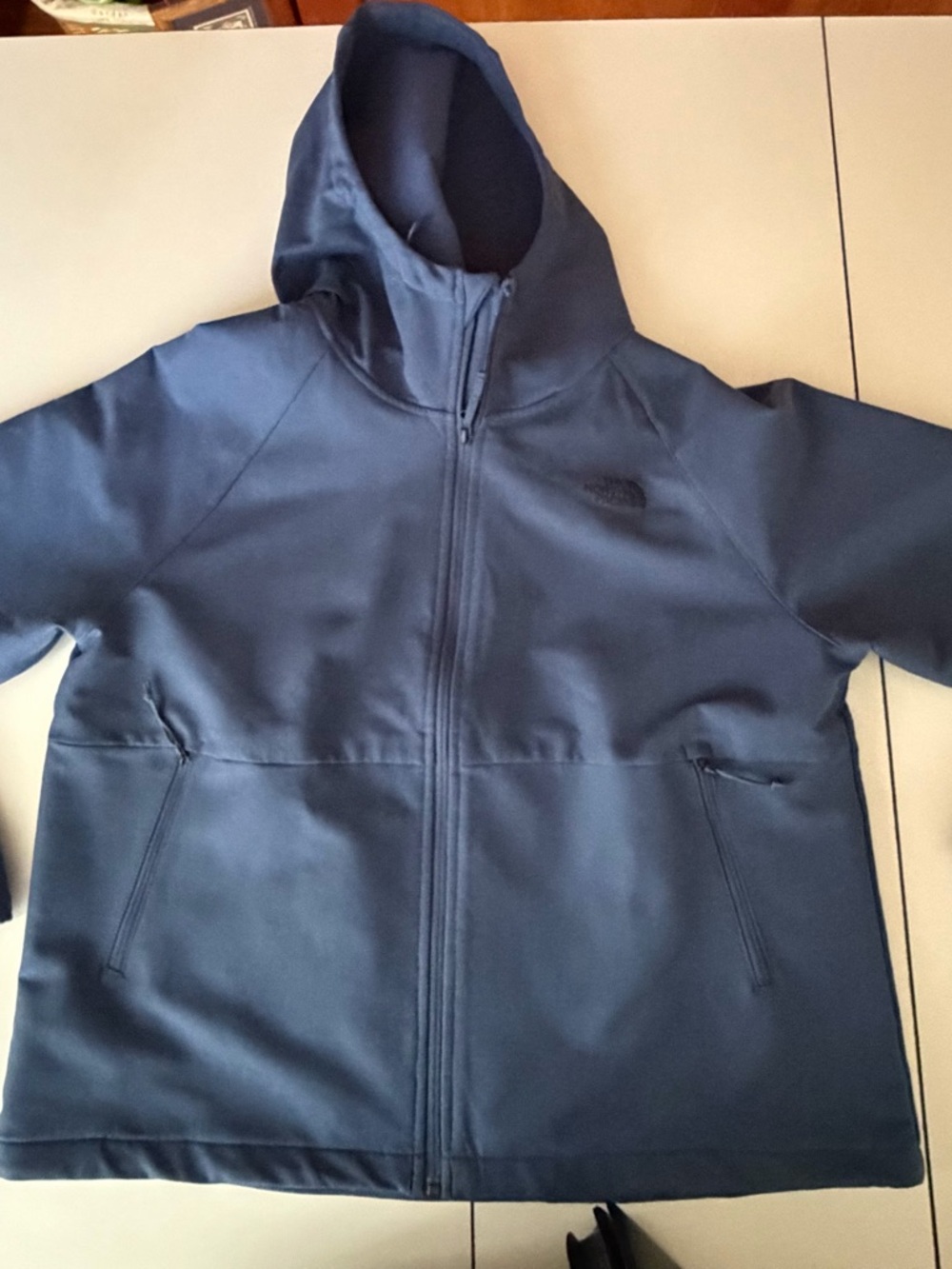 The North Face Navy Hooded Utility Jacket